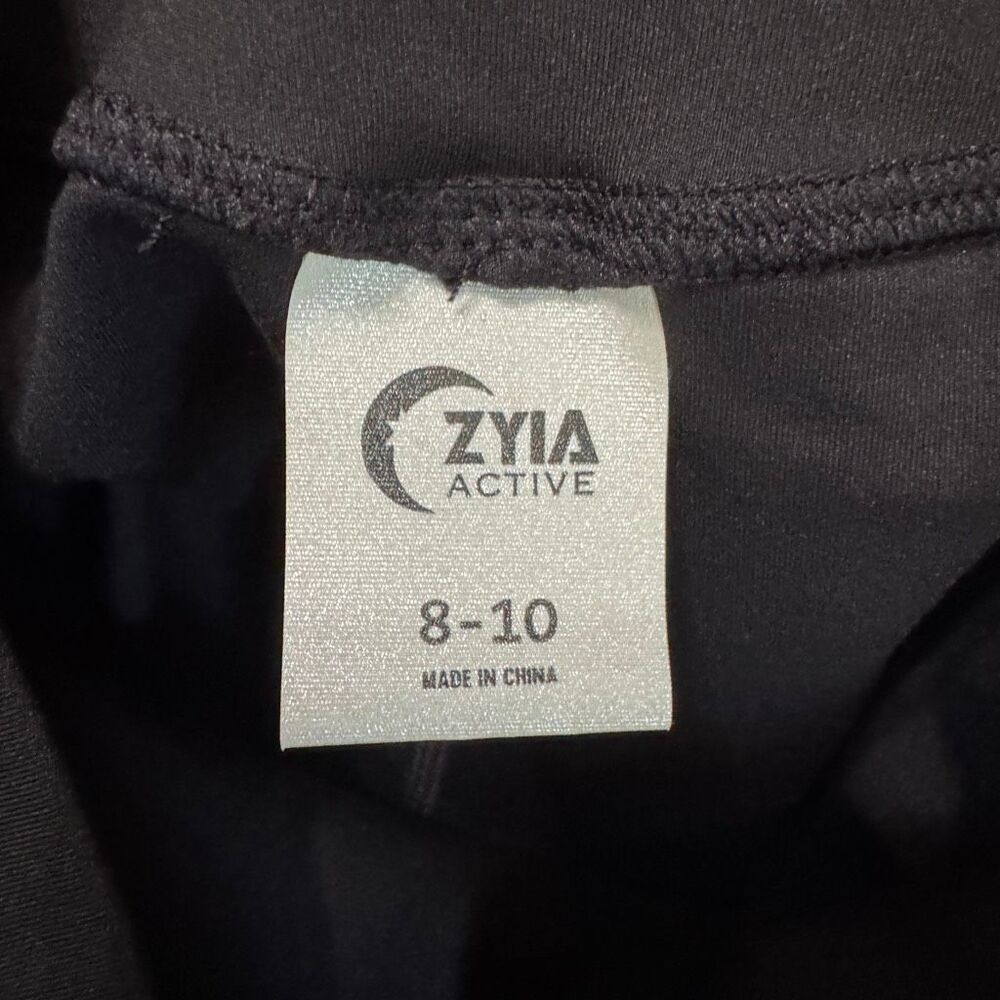 Zyia Active full length black women’s high rise leggings size 8–10 - Picture 6 of 6